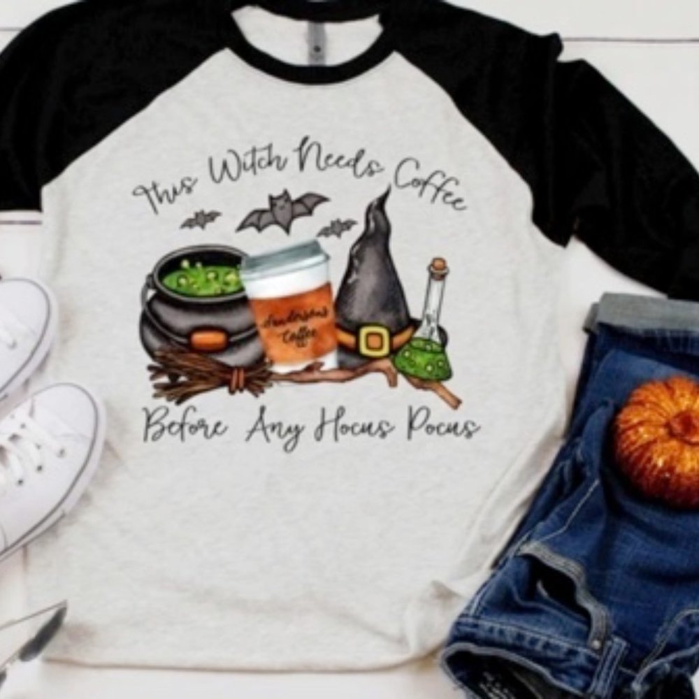 This Witch Needs Coffee Before Any Hocus Pocus